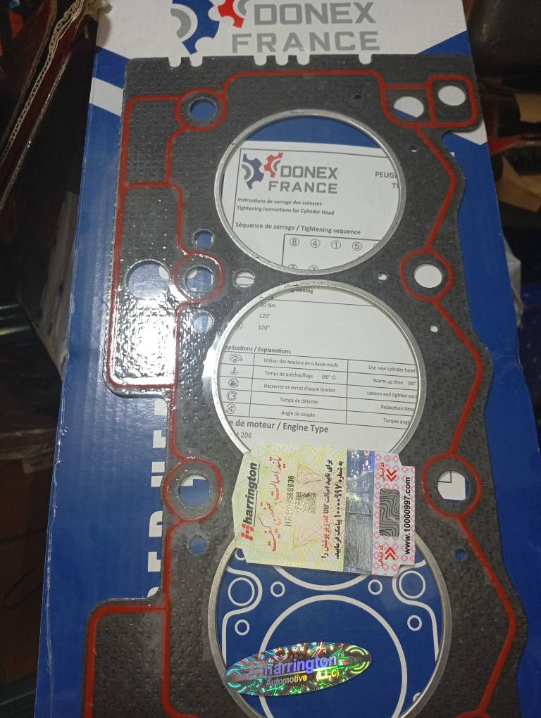 واشر سرسیلندر پژو ۲۰۶ std دونکس فرانسه