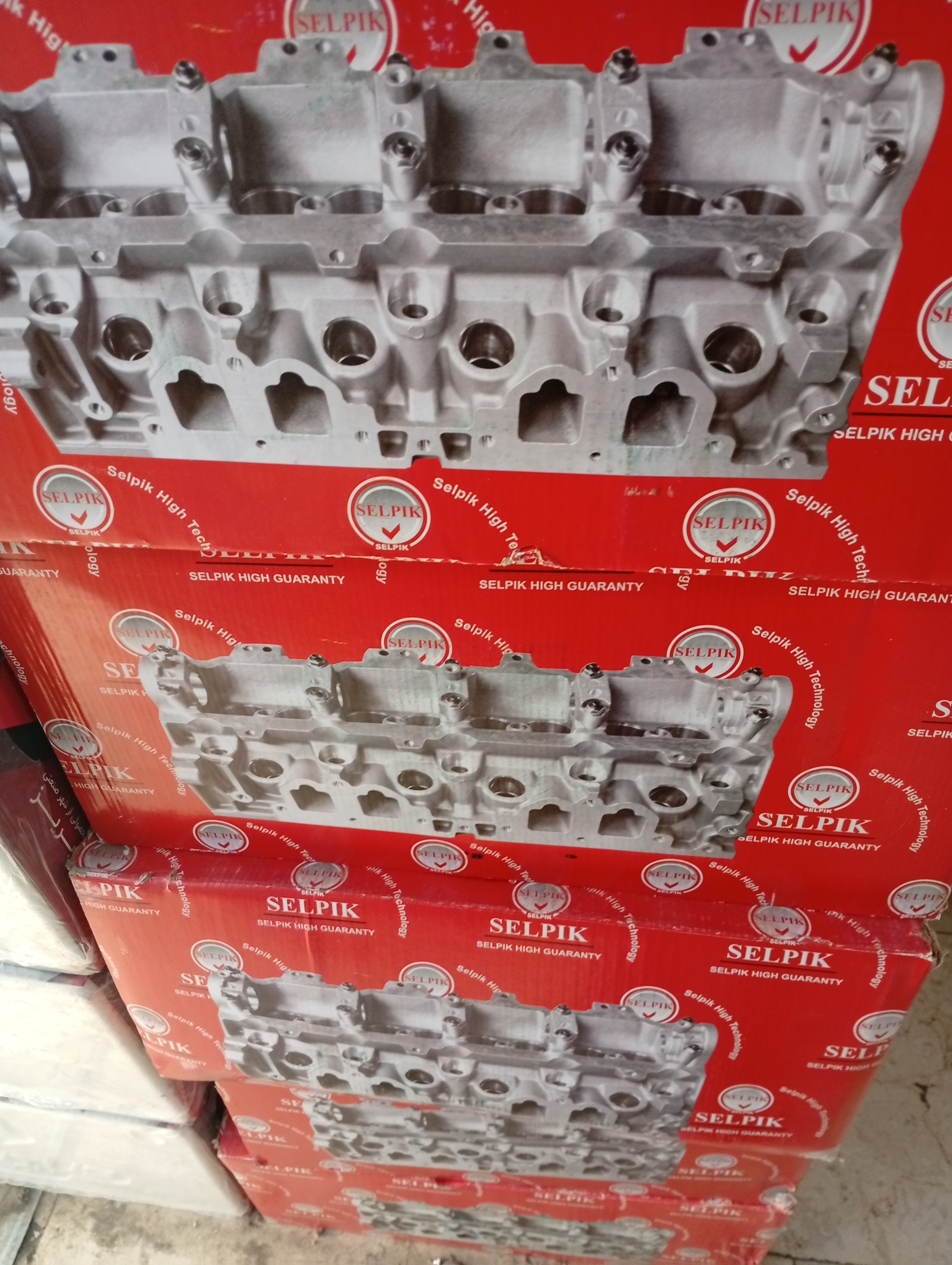 سر سیلندر کامل پژو شرکتی سلپیک ترک شیم بندی شده