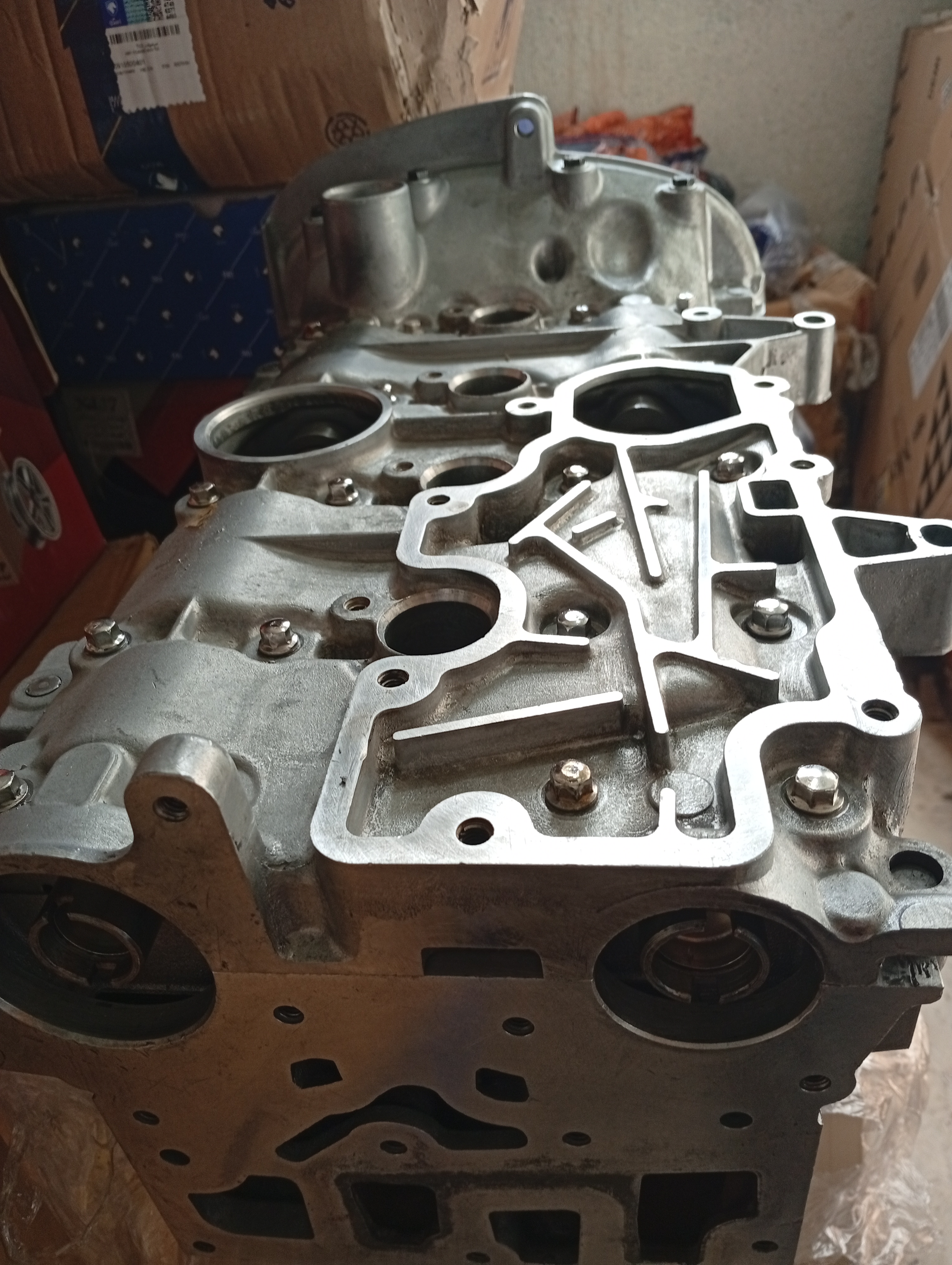 سر سیلندر کامل ال 90 l90 استوک در حد همراه داغی